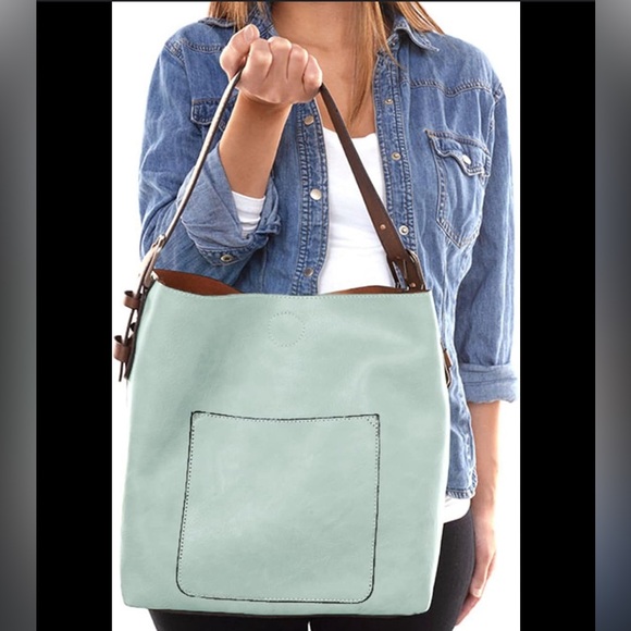 Joy Susan Classic HOBO Handbag Ivory - Picture 5 of 12